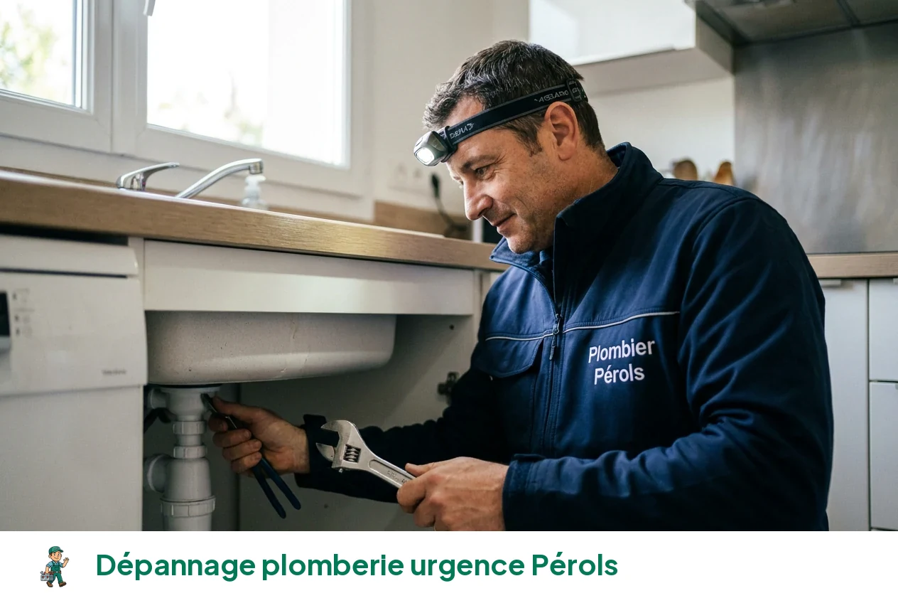 Dépannage plomberie urgence à Pérols