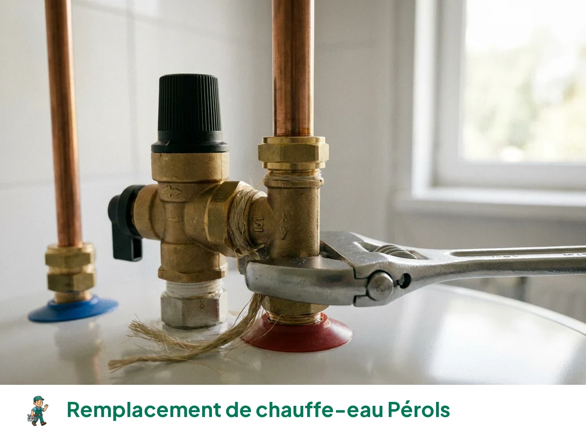 Remplacement de chauffe-eau à Pérols